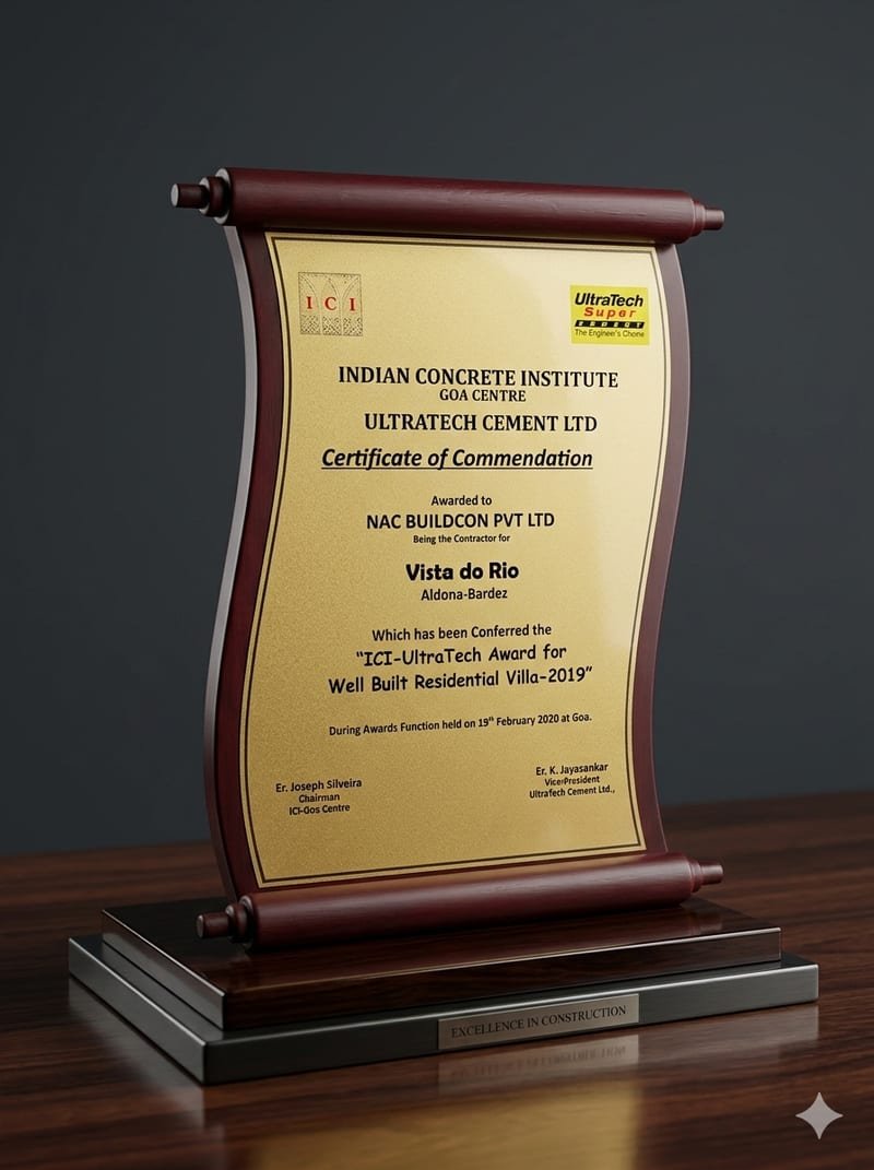 NAC Buildcon Sample Award